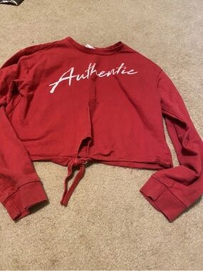 Freeze size small crop top